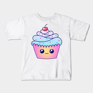 Cute Cupcake Kids T-Shirt